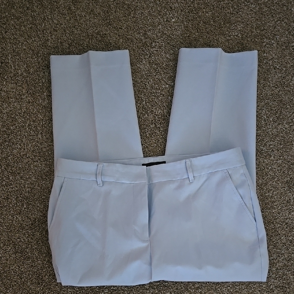 Beautiful Light Blue Dress Pants, EUC, Sz 12 - Picture 2 of 6